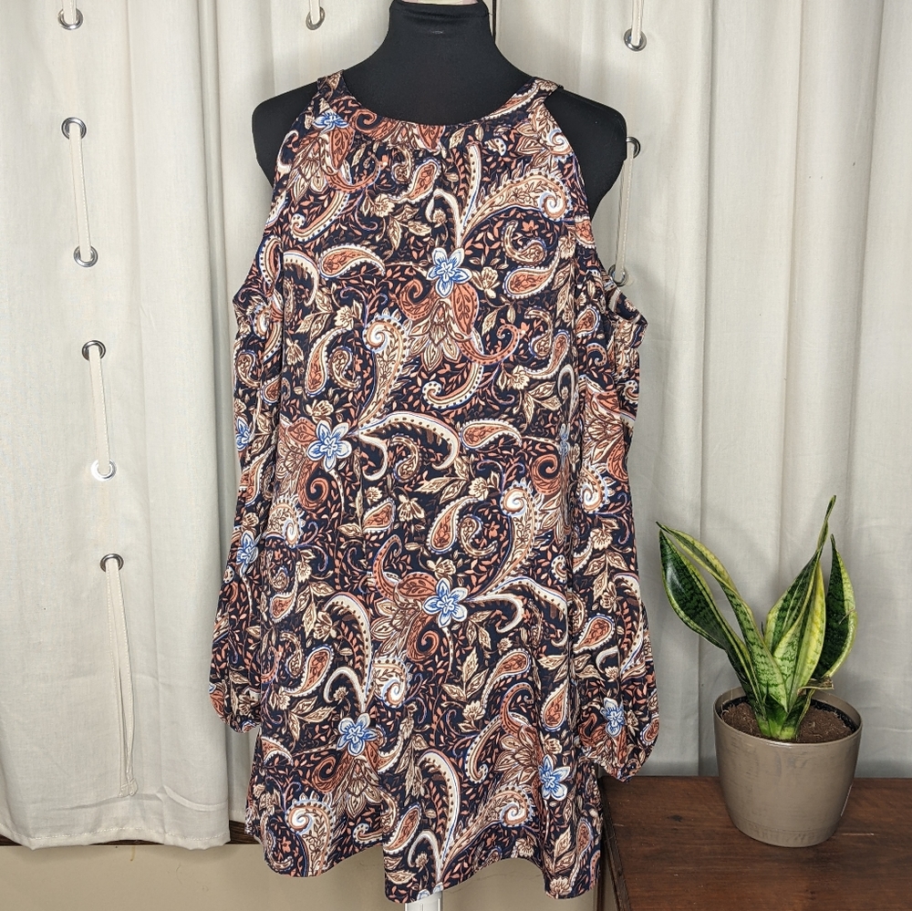 Band of Gypsies paisley boho dress Medium